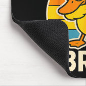 67 Meme 6 7 Bruh Duck Dabbing Six Seven Bruh Funny マウスパッド (コーナー)