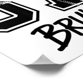 67 Meme Bruh Six Seven  ポスター (角)