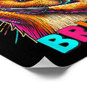 67 Meme Capybara Six Seven Bruh Capybara Kids Boys ポスター (角)