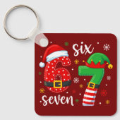 67 Meme Christmas キーホルダー (正面)