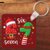 67 Meme Christmas キーホルダー (裏面)