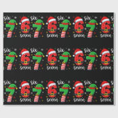 67 Meme Christmas ラッピングペーパー (フラット)