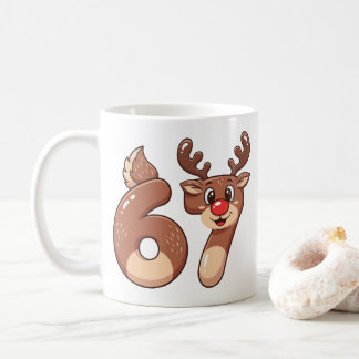 67 Meme Christmas Reindeer  Mug コーヒーマグカップ