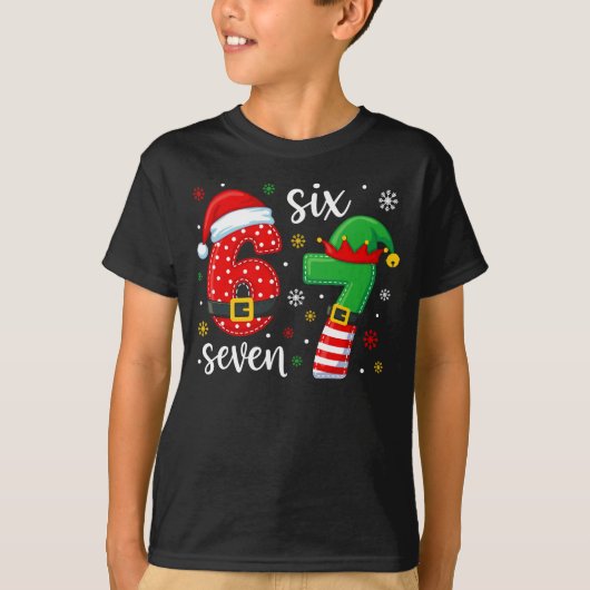67 Meme Christmas Tシャツ (正面)