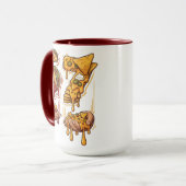 67 Meme Cinco De Mayo Taco Nacho Funny マグカップ (正面左)