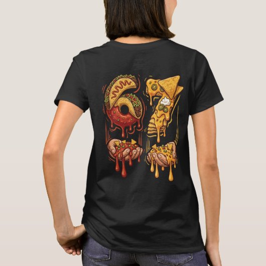 67 Meme Cinco De Mayo Taco Nacho Funny Tシャツ (裏面)