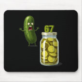 67 Meme Ckle Surprise A Jar Of Sliced Ckles Cuber  マウスパッド (正面)