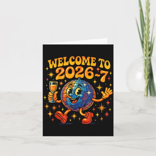 67 Meme Countdown Happy New Year Funny Drip Number カード (正面)