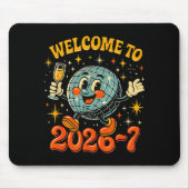 67 Meme Countdown Happy New Year Funny Drip Number マウスパッド (正面)