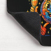 67 Meme Countdown Happy New Year Funny Drip Number マウスパッド (コーナー)