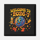 67 Meme Countdown Happy New Year Funny Drip Number マグネット (正面)