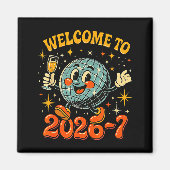 67 Meme Countdown Happy New Year Funny Drip Number マグネット (正面)