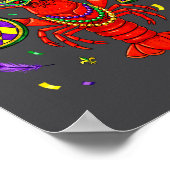 67 Meme Crawfish Mardi Gras Six Seven Gen Alpha Sl ポスター (角)