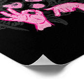 67 Meme Cud Hands Bubble Gum Six Seven Meme Valent ポスター (角)