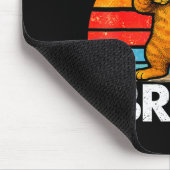 67 Meme Dabbing Cat Six Seven 6 7  マウスパッド (コーナー)