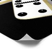 67 Meme Dominoes Funny Six Seven Domino 6 7 Gen Al ポスター (角)