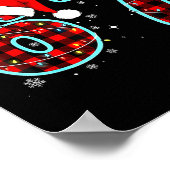 67 Meme Funny Christmas Red Plaid Xmas Pajamas Sla ポスター (角)