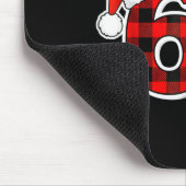 67 Meme Funny Christmas Red Plaid Xmas Pajamas Sla マウスパッド (コーナー)