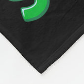 67 Meme Funny Christmas Santa Six Seven  フリースブランケット (角)