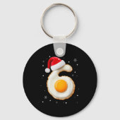 67 Meme Funny Number 6 Egg Bacon Matching Christma キーホルダー (正面)