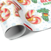 67 Meme Funny Santa Christmas Gift Wrap For Teen  ラッピングペーパー (ロールコーナー)