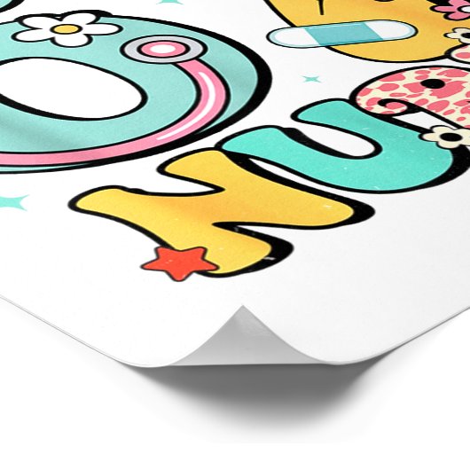 67 Meme Funny School Nurse Six Seven Meme ポスター (角)