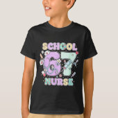 67 Meme Funny School Nurse Six Seven Meme Boys Gir Tシャツ (正面)