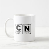 67 Meme Funny Science Teacher Periodic Table Retro コーヒーマグカップ (左)