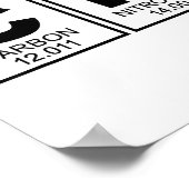 67 Meme Funny Science Teacher Periodic Table Retro ポスター (角)