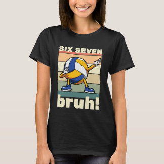 67 Meme Funny Six Seven Bruh Kids Boys Girls Dab V Tシャツ