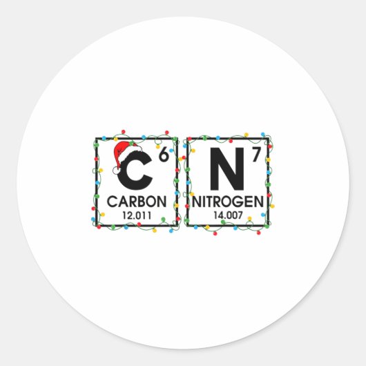 67 Meme Funny Teacher Science Periodic Table 67 Ch ラウンドシール (正面)