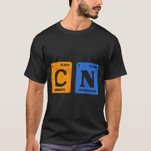 67 Meme Funny Teacher Science Periodic Table Retro Tシャツ (正面)