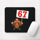 67 Meme Funny Thanksgiving Turkey Shirt Boys Girls マウスパッド (マウス)