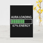 67 Meme Gen Alpha Aura Loading  カード (黄色い花)