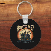 67 Meme Halloween Costume Haunted _1  キーホルダー (正面)