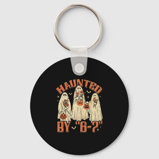 67 Meme Halloween Haunted  キーホルダー (正面)