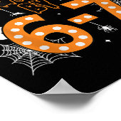 67 Meme Halloween Haunted– Funny Ghost And Pumpkin ポスター (角)