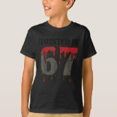 67 Meme Halloween Haunted Spooky - Six Seven Gen A Tシャツ (正面)
