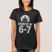 67 Meme Halloween House Spooky - Six Seven Gen Alp Tシャツ (正面)