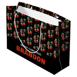 67 Meme Holiday Name ラージペーパーバッグ