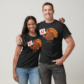 67 Meme Humor 6-7 Funny Six Seven Thanksgiving Tur Tシャツ (ユニセックス)