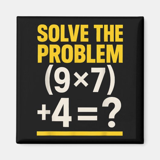 67 Meme Math Teacher Funny School 6-7 Brain Rot Si マグネット (正面)