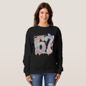 67 Meme Pastel Coquettes Bow Funny Kawaii 6 7 Numb スウェットシャツ (正面フル)