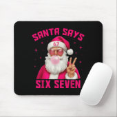 67 Meme Santa Says Six Seven Christmas Xmas Nk Gir マウスパッド (マウス)
