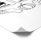 67 Meme Science Chemistry Funny Pumpkin Art Nerd J ポスター (角)