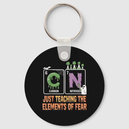 67 Meme Science Chemistry Humor Periodic Table Hal キーホルダー (正面)