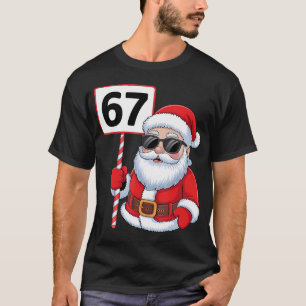 67 Meme Six Seven クリスマス Tシャツ
