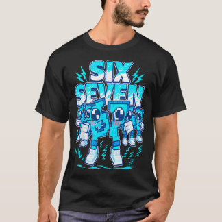 67 Meme Six Seven 6 7 イタリアン・ブレインロット 誕生日 キッズ Tシャツ