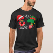 67 Meme Six Seven 6-7 Christmas Funny Xmas Men Wom Tシャツ (正面)