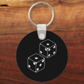 67 Meme Six Seven 6–7 Funny Dice _1  キーホルダー (正面)